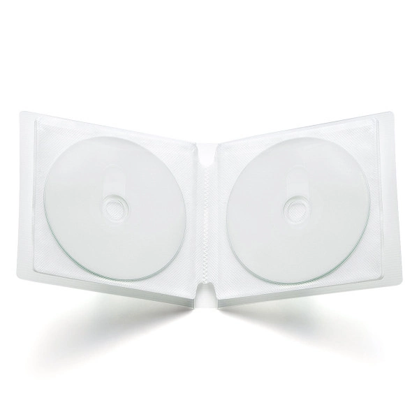 DVD・CDファイルケース（12枚収納・クリア） FCD-FL12CL