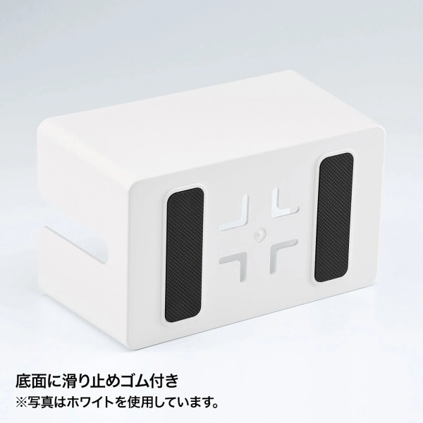 ケーブル&タップ収納ボックス(Sサイズ・ブラック) CB-BOXP1BKN2