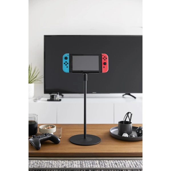 【smart】高さと角度が調節できるタブレットスタンド スマート ブラック