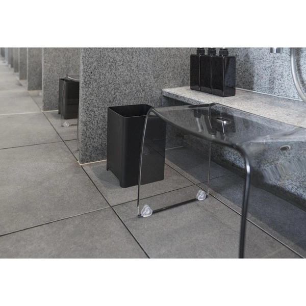 【tower】水が抜けるゴミ箱 タワー 5L ブラック