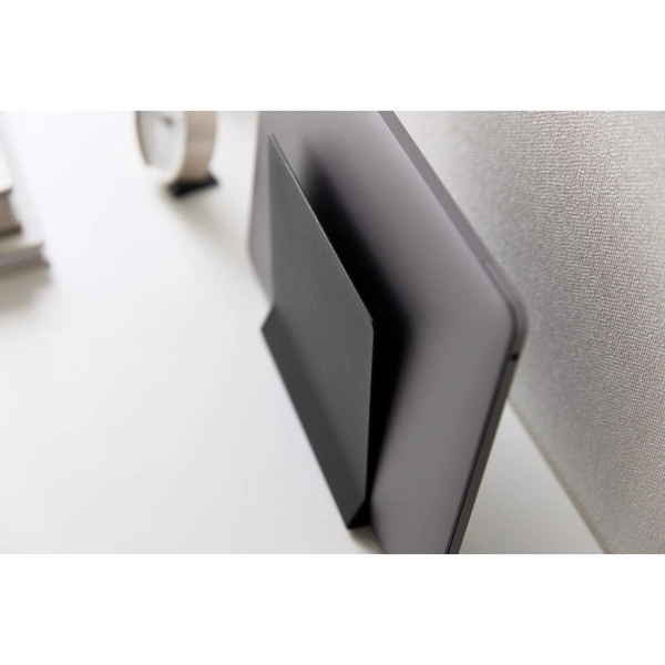 【tower】スリムノートパソコンスタンド タワー ブラック