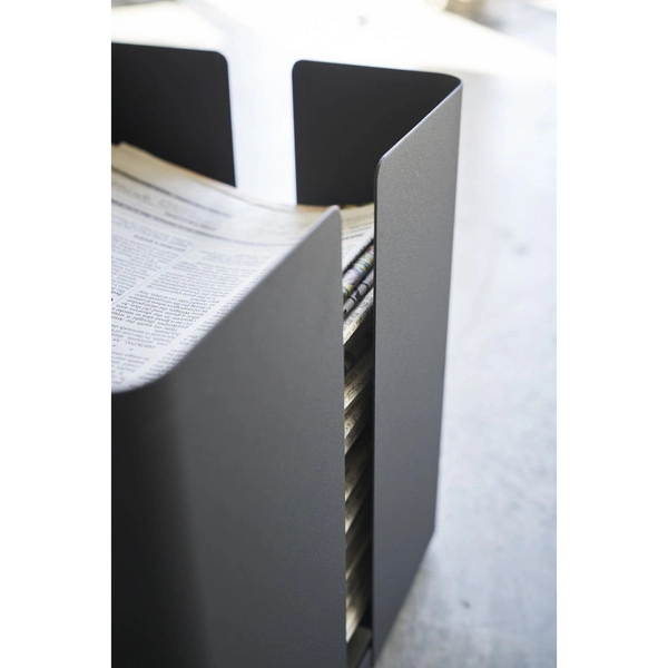 【tower】キャスター付きニューズラック タワー ブラック