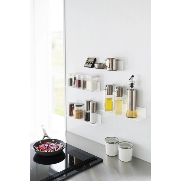 【tower】マグネットキッチン棚 タワー S ホワイト