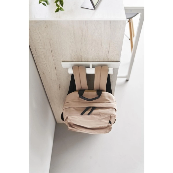 【smart】カラーボックスに差し込めるリュックハンガー スマート ホワイト