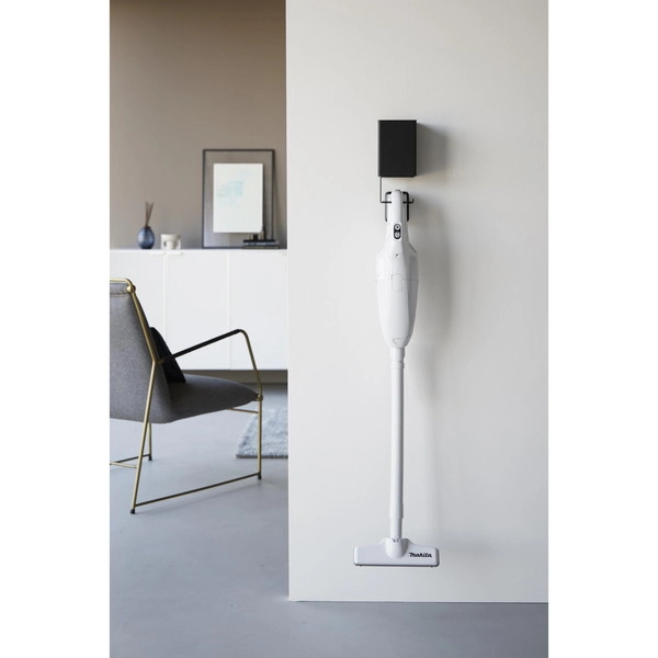 【tower】ウォール収納付きコードレスクリーナーホルダー タワー 石こうボード壁対応 ブラック