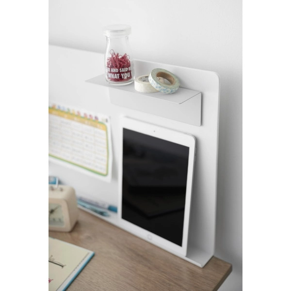 【tower】マグネット棚 タワー スチールパネル対応 ホワイト