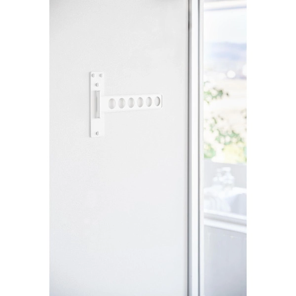 【tower】ウォール衣類ハンガー タワー 石こうボード壁対応 ホワイト