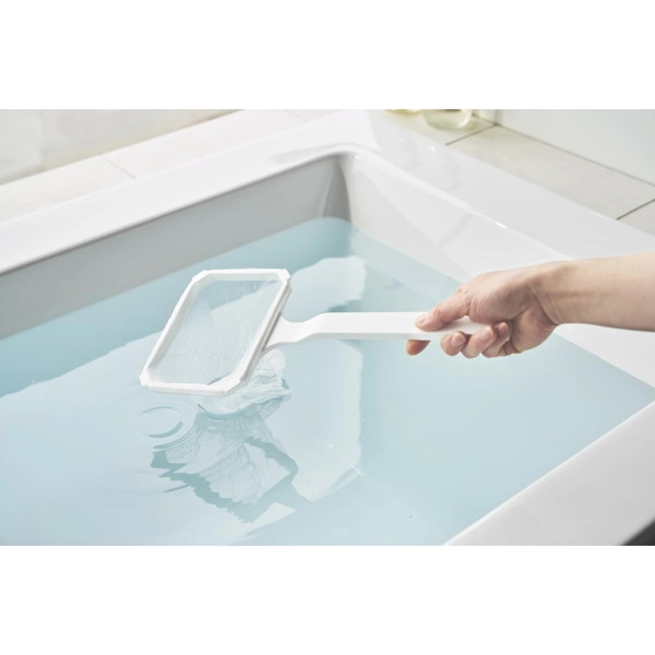 【tower】マグネット浴槽&洗濯槽ゴミ取りネットホルダー タワー ホワイト