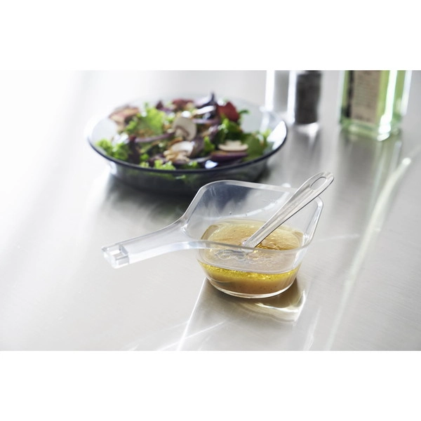 【tower】電子レンジ対応洗いやすいハンドル付き下ごしらえボウル タワー S クリア