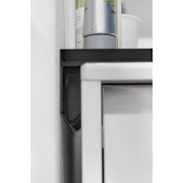 【tower】洗面台横隙間トレー タワー ブラック