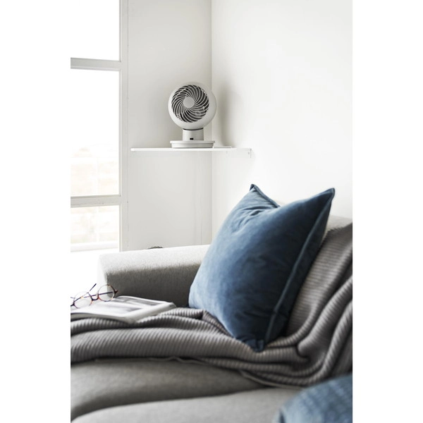 【smart】ウォールコーナーサーキュレーターラック スマート 石こうボード壁対応 ホワイト