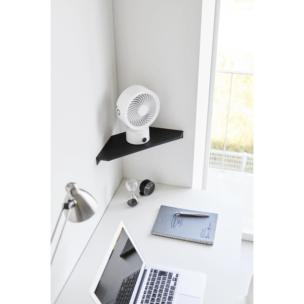 【smart】ウォールコーナーサーキュレーターラック スマート S 石こうボード壁対応 ブラック