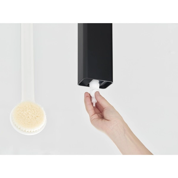 【tower】引っ掛けバスルーム詰め替えパウチディスペンサー収納ホルダー タワー S ブラック