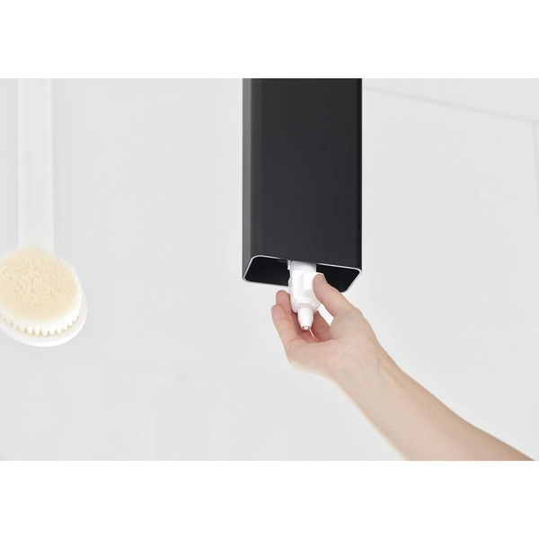 【tower】引っ掛けバスルーム詰め替えパウチディスペンサー収納ホルダー タワー L ブラック