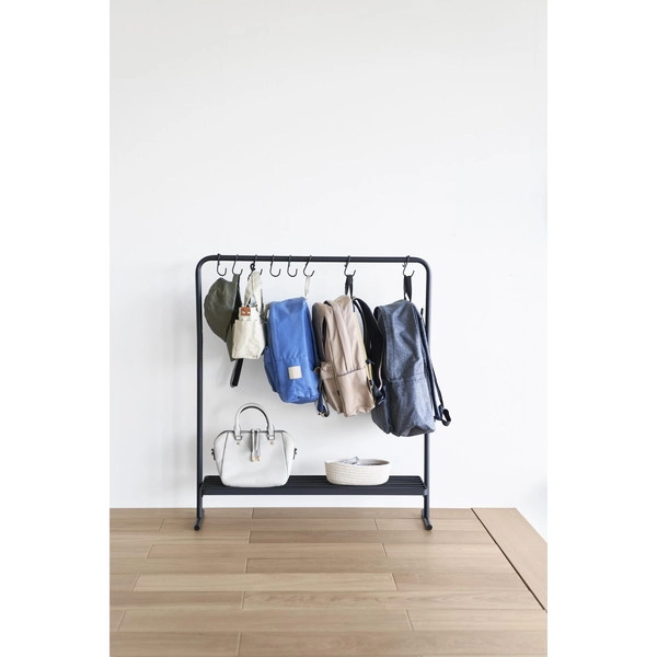 【tower】バッグ収納ラック タワー ブラック