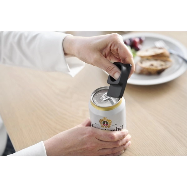 【tower】持ち運べるキャップ・プルタブオープナー タワー ブラック