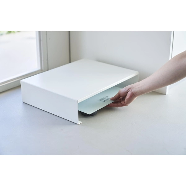 【tower】体重計上ラック タワー ホワイト