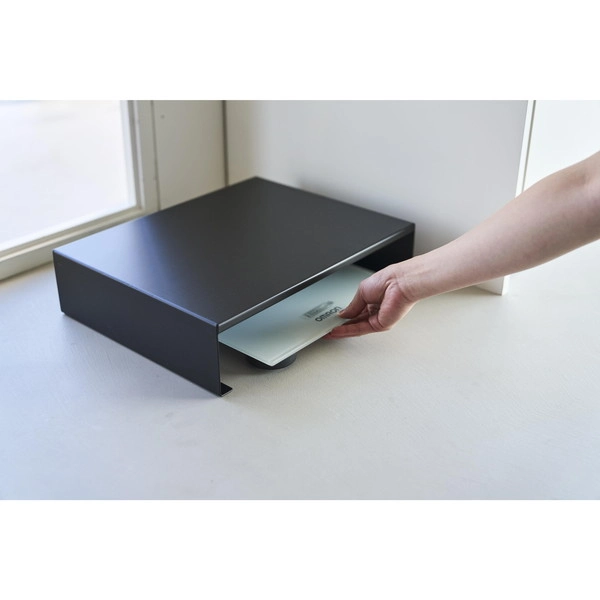 【tower】体重計上ラック タワー ブラック