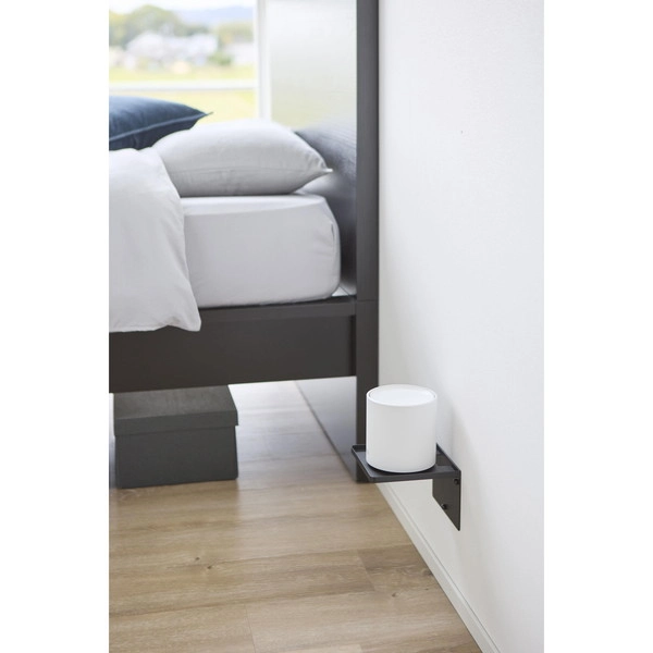 【tower】ウォールホームルーターラック タワー 石こうボード壁対応 ブラック