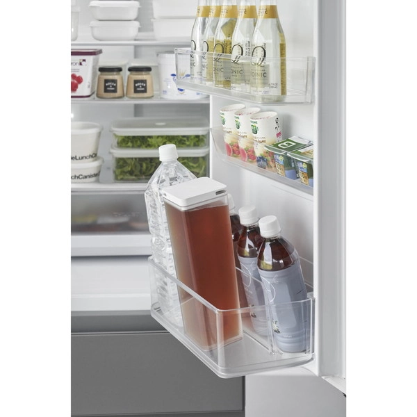 【tower】水はね防止フィルター付き両方から注げる冷水筒 タワー ホワイト