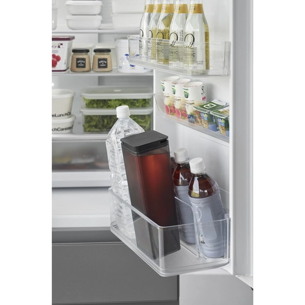 【tower】水はね防止フィルター付き両方から注げる冷水筒 タワー ブラック