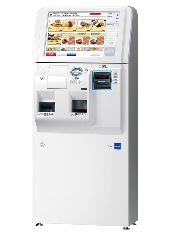 グローリー 高機能タッチパネル式券売機 VT-T21M