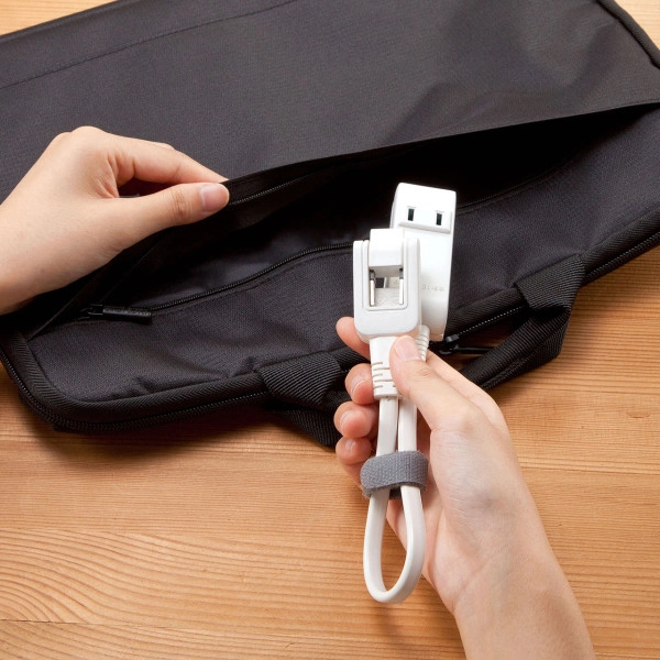 マイクロタップ 4個口 0.2m ホワイト TAP-M802W