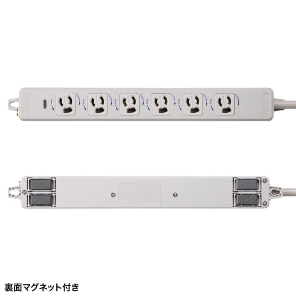 ポッキンプラグ付き電源タップ TAP-PP36-3