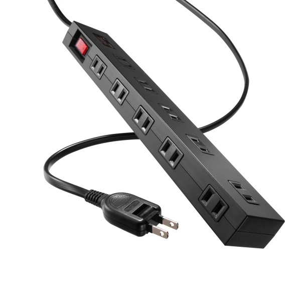 雷ガードタップ 1m ブラック TAP-SP2110N-1BK