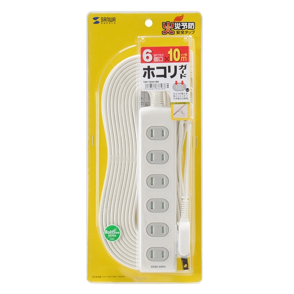 火災予防安全タップ TAP-TSH610N