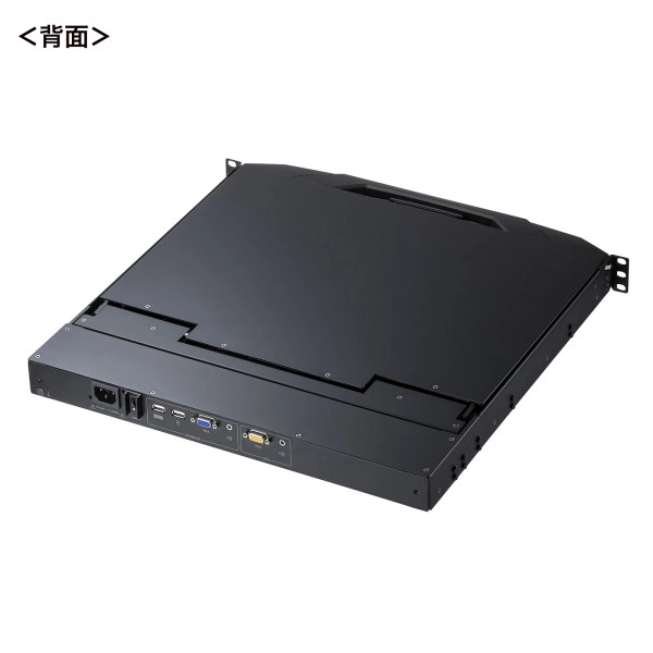 USB/VGA対応 スライドLCDコンソールドロワー SW-KVMVDR