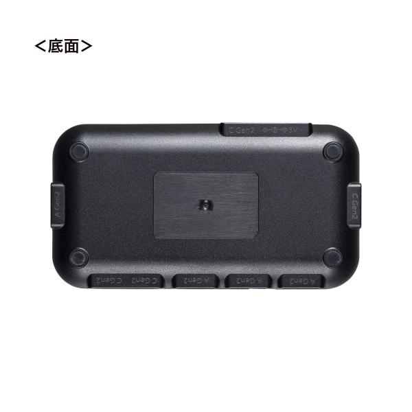USB3.2Gen2対応 Type-C 7ポートハブ USB-3TCH38BK
