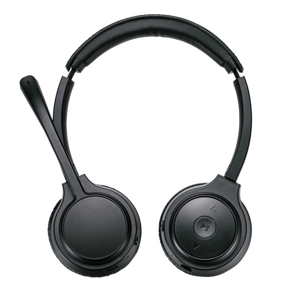 Bluetoothヘッドセット（両耳タイプ・単一指向性） MM-BTSH62BK
