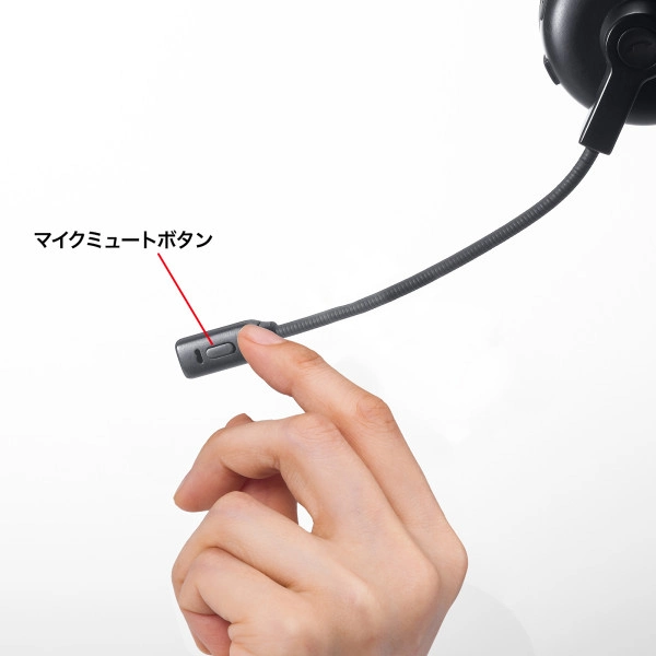 Bluetoothヘッドセット（単一指向性マイク・充電クレードル付き） MM-BTMH67BK