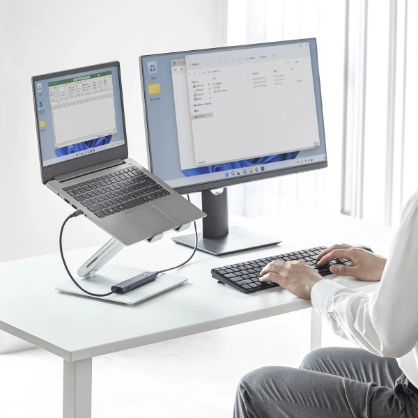 USB Type-C ドッキングハブ USB-5TCHCP17GM