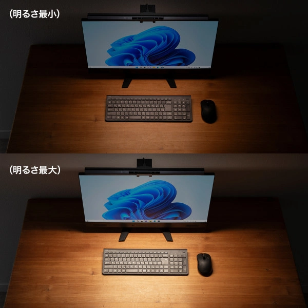 モニターライト(センサーON/OFF機能付き) LED-CLP5UBK