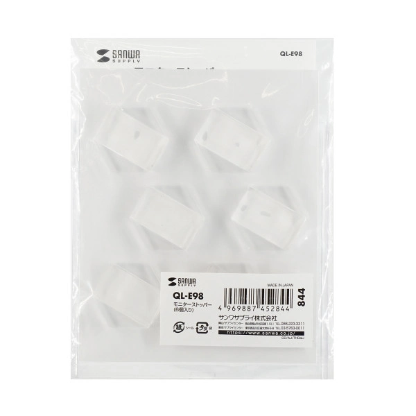 テレビストッパー（6個入り） QL-E98