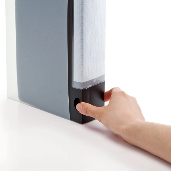 ブルーレイディスク対応ファイルケース（64枚収納・クリア） FCD-FLBD64C