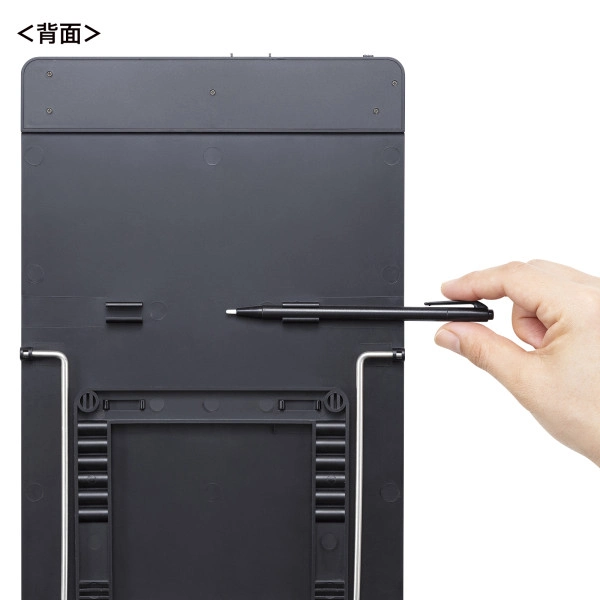 クリップ付き電子メモパッド(ブラック) DH-320BK