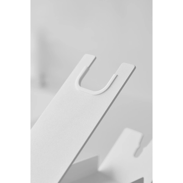 【tower】収納付きドライヤー&ヘアーアイロンスタンド タワー ホワイト