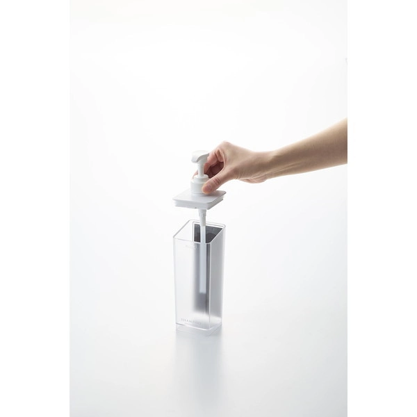 【MIST】たっぷり洗剤が出るマグネットディスペンサー ミスト シャンプー ホワイト