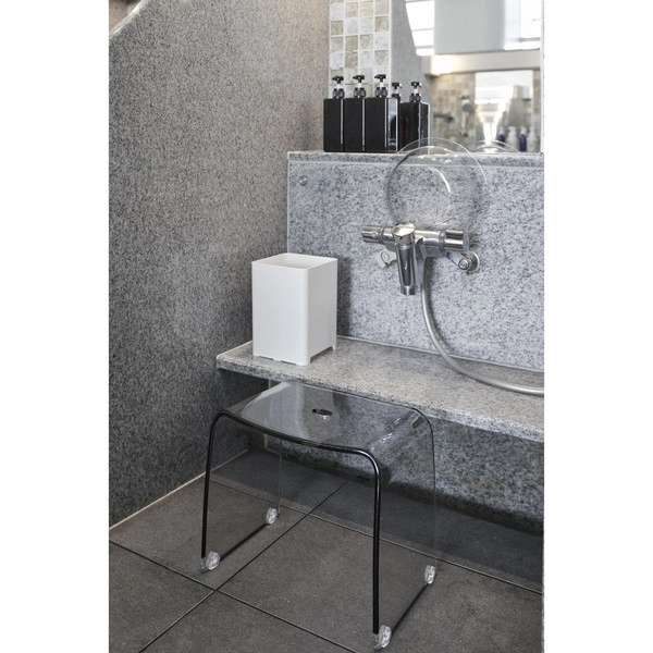 【tower】水が抜けるゴミ箱 タワー 5L ホワイト