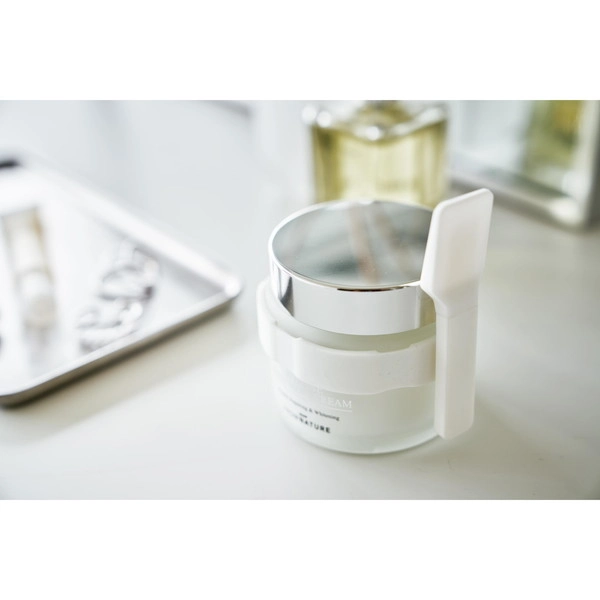 【tower】収納バンド付き美容クリームスパチュラ タワー ホワイト