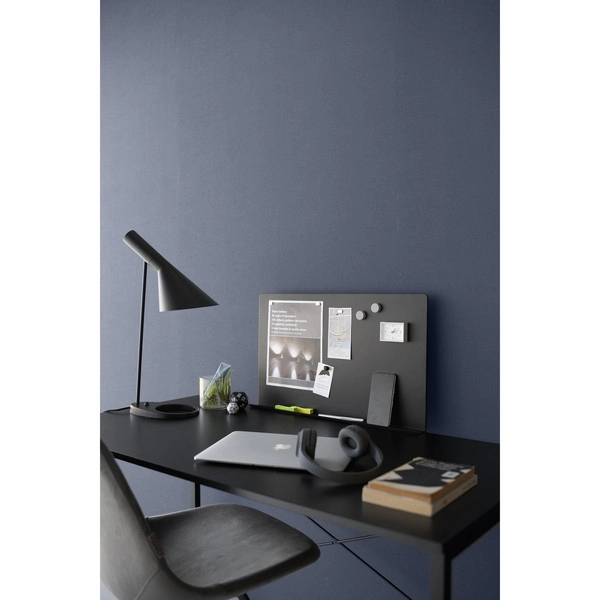 【tower】デスク横トレー付きスチールパネル タワー ブラック