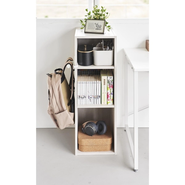 【smart】カラーボックスに差し込めるリュックハンガー スマート ホワイト