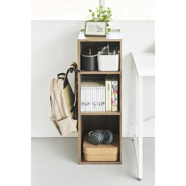 【smart】カラーボックスに差し込めるリュックハンガー スマート ブラック