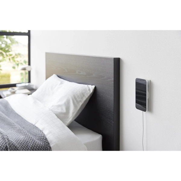 【tower】ウォールスマートフォン充電ホルダー タワー 石こうボード壁対応 ホワイト