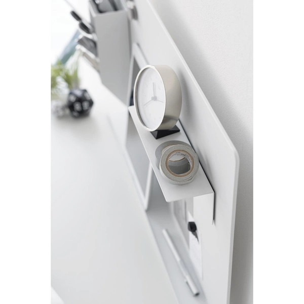 【tower】マグネット棚 タワー スチールパネル対応 ホワイト