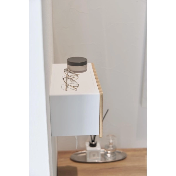 【RIN】ウォールペーパータオルディスペンサー リン 石こうボード壁対応 ナチュラル