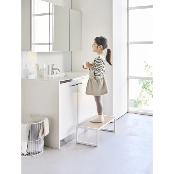 【tower】踏み台 タワー W60 ホワイト